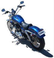 Custom paint Harley Marble Conalt Blue.jpg